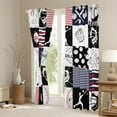 thumbnail image 3 of Feelyou Child Baseball Lover Black Out Curtains, Sports Curtains Pack of 2 (42x63 Each), 3 of 6