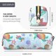 thumbnail image 3 of Easygdp Colorful Sea Turtle para Estuche de Lápices de Cuero, Estuche de Papelería de Cuero, Estuche de Gran Capacidad con Cremallera, 3 of 7