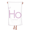 thumbnail image 1 of Chestry Elements Period Table Lanthanide Ho Serviette de Bain Gant de Toilette en Coton Doux, 1 of 4