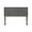 Charcoal Gray/ Black, variant on Noble House Abdullah Contemporary Upholstered King/California King Headboard, Charcoal Gray, Black