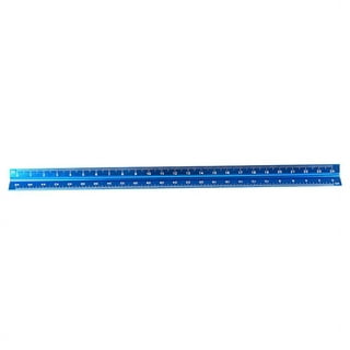Architectural Scale Ruler 12 Aluminum Architect Triangular Blue