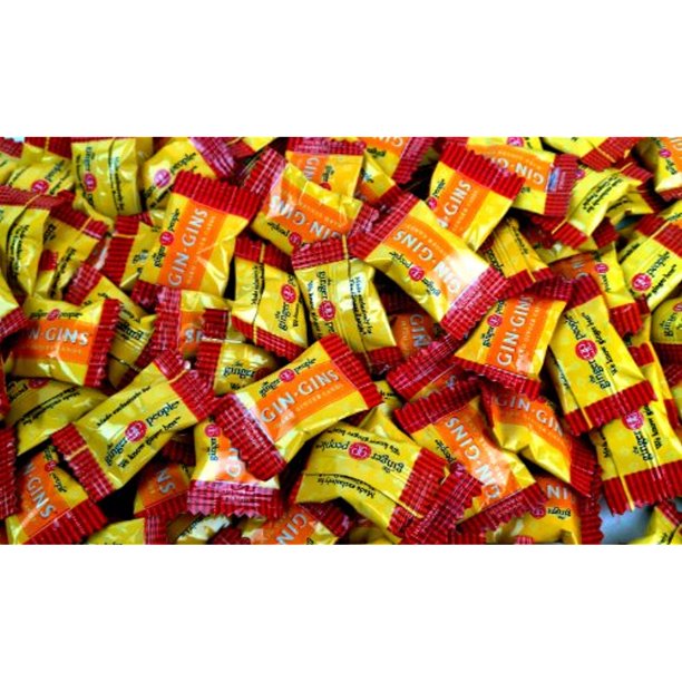 Gin Gins Double Strength Hard Candy, 2Lb Bag