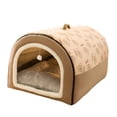 thumbnail image 1 of Casa Portátil para Perros, Tienda para Perros, Refugio para Mascotas Acogedor con Cojín, Cama Plegable Suave para Perrera para Perros Pequeños Y Media L, 1 of 8