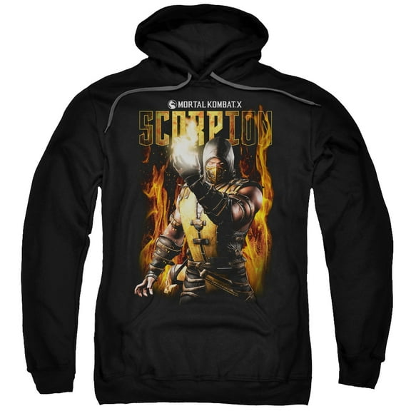 Mortal Kombat - Scorpion - Pull-Over Hoodie - Medium