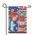 thumbnail image 6 of Northlight Floral Bouquet Outdoor Americana Garden Flag 18" x 12.5", 6 of 6