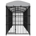 thumbnail image 5 of vidaXL Outdoor Dog Kennel with Roof 177.2"x59.1"x82.7", 5 of 6