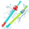 Growsly 2-Pack Octopus Water Cannon with Wiggle Tube, Pool Toys for Toddler for 3-12Y Children