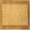 thumbnail image 1 of Ahgly Company Indoor Square Persian Brown Traditional Area Rugs, 7' Square, 1 of 4