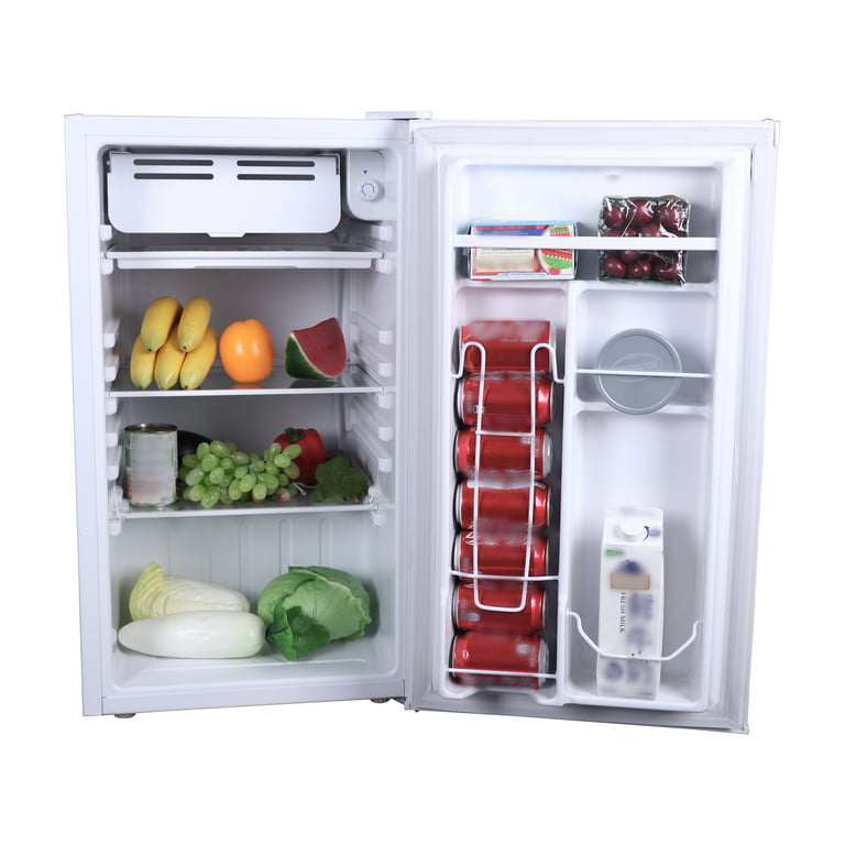 Retro 1.6 Cu ft. Retro Compact Refrigerator with Side Bottle