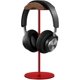 thumbnail image 1 of Soporte para auriculares, soporte para auriculares de madera de nogal y aluminio, soporte para auriculares para juegos de nogal natural con base fuerte y pesada para todos los tamaños de auriculares (, 1 of 5
