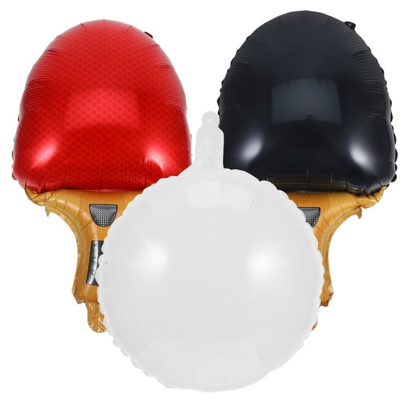 Masteelf  Themed Party Decorations Aluminum Film Balloons Table Tennis