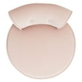 thumbnail image 5 of SAFAVIEH Georgia Contemporary Glam Upholstered Vanity Stool, Blush Pink/Espresso, 5 of 7