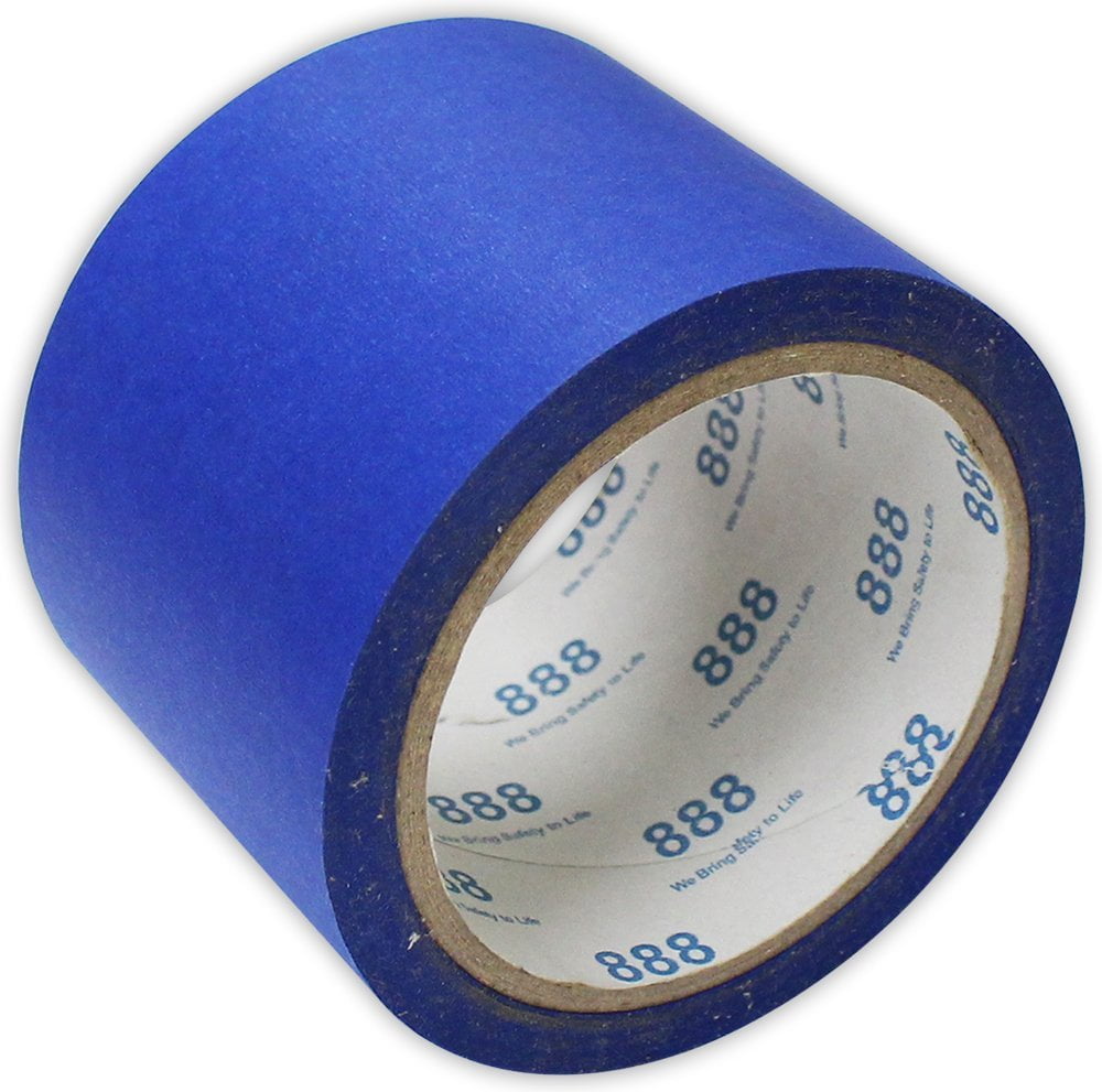 Hawk 50 Yard Roll Of 3 Blue Painter's Tape