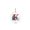 K, variant on Up to 50% off!LSLJS 2023 New Christmas Tree Hanging Ornaments,2.8 inch Acrylic Flat Round Shiny Alphabet and Snowman Pattern Pendants Sparkling Letter Baubles Christmas Decorations Christmas Gifts