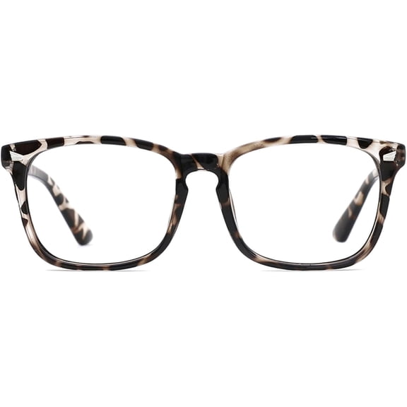 HBMYN Blue Light Blocking Glasses for Women Men Square Frame Nerd Eyeglasses Anti Blue Ray Computer Screen Glasses Blue Light Glasses Women