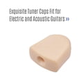 thumbnail image 4 of Tuning Peg,Caps Polished Tuner With Screws And Knob Handle 6pcs Caps Polished Button Knob Tuner Key Button Knob Handle With Handle With Screws Siuke Low Rookin And Key, 4 of 6