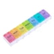 thumbnail image 1 of Pastillero Semanal Caja Organizador Medicamento Colores, 1 of 5
