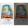 thumbnail image 2 of Caroline's Treasures 7148CNL Golden Retriever and puppy at the fence Ceramic Night Light, 6x4x3", multicolor, 2 of 2