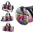 thumbnail image 3 of Octopus Large Capacity Basketball Gym Bag with Interior Zipper Pocket - 17.7 inches - Dance Bag - Travel Tote, 3 of 6