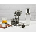 thumbnail image 2 of 6-Piece Premium Cocktail Shaker Set with Stainless Steel Stand Mixology Bartender Kit for Home and Bar, Professional Mixer Tools for Craft Cocktail, Whiskey Elegant Barware Collection & Gift Set, 2 of 9