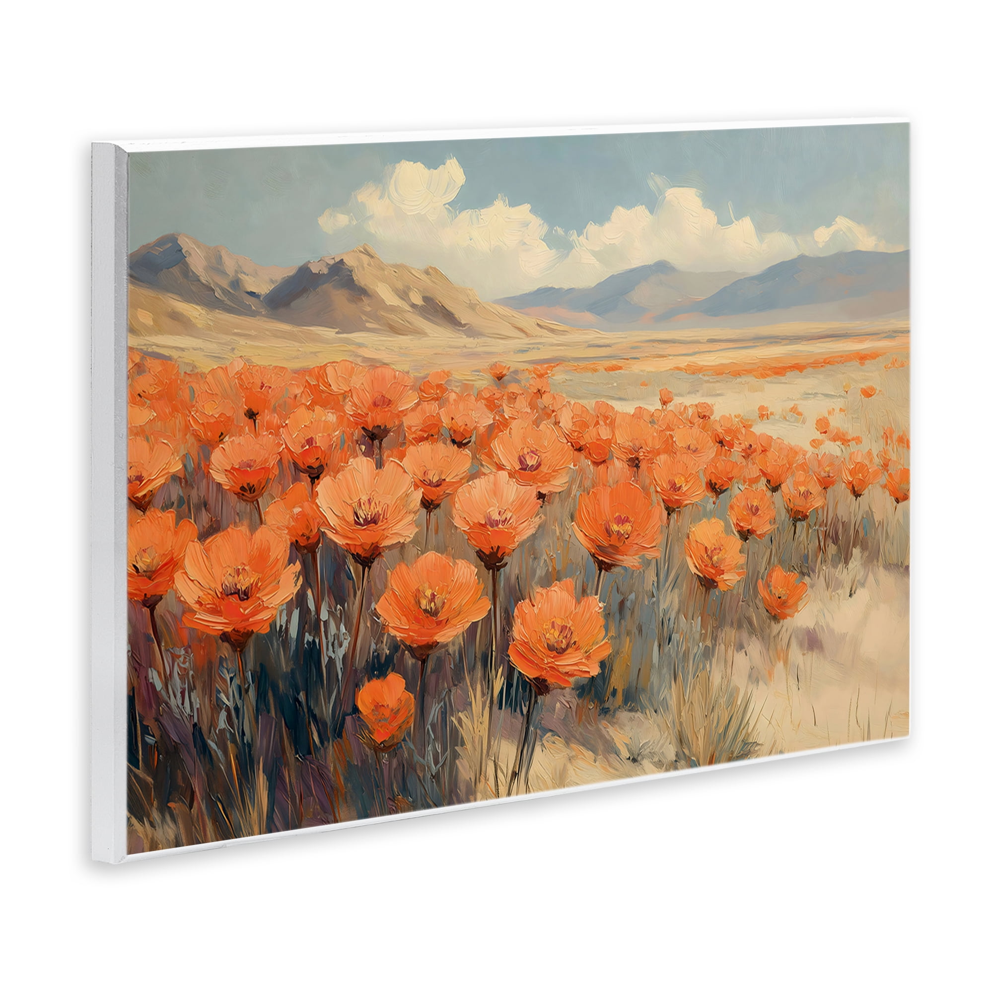 Stupell Industries Desert Poppies in Valley Wall Plaque Art, design by Gina Kelly