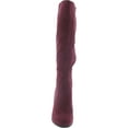 thumbnail image 3 of Style & Co. Womens Addyy Faux Suede Wide Calf Knee-High Boots, 3 of 3