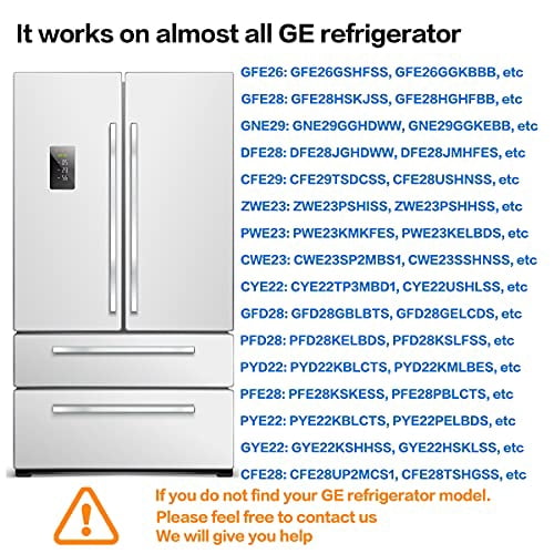 Upgraded WR60X26866 Refrigerator Evaporator Fan Motor(OEM) for GE, ompatible with GE Refrigrator, Replace WR60X26033, WR60X10341, WR60X10356, WR60X10357, WR60X24303, etc - 15 Years Warranty