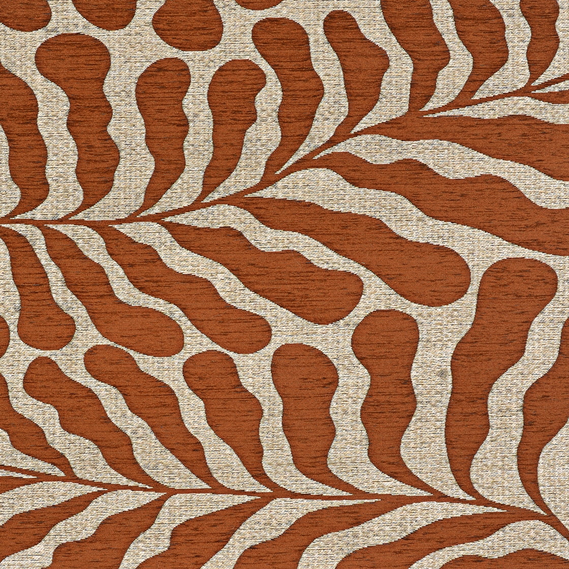 Couristan Castille Fiore 5'3" x 7'6" Terra and Cotta Outdoor Rug