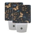 thumbnail image 7 of Herbs Butterfly Star Night Light 2 Pack LED Nightlight Plug into Wall Dusk to Dawn Sensor Soft White, 7 of 7