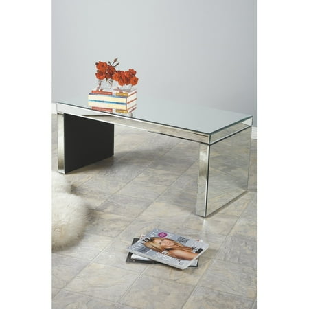 Statements By J Bridget Mirrored Coffee Table 17 Statements By J Bridget Mirrored Coffee Table 17 Inch Tall