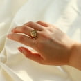 thumbnail image 2 of Exquisite Round Angel Ring, 2 of 4