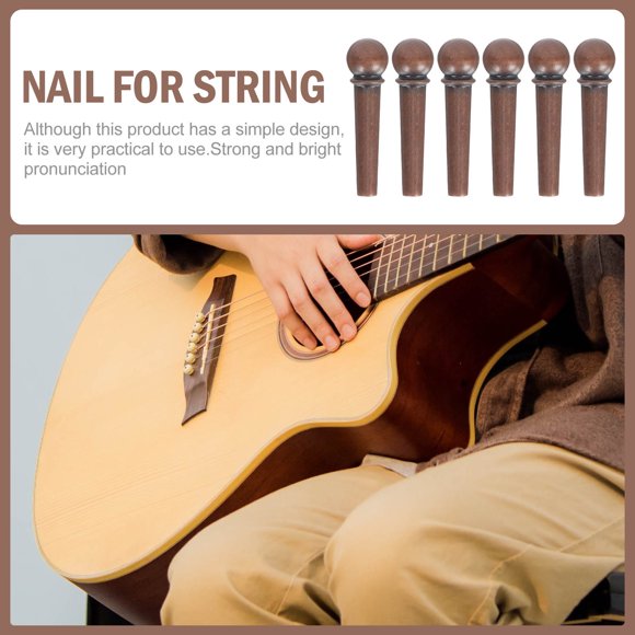 AURARMLET 6Ud De Afinación Marrón Para Instrumentos Musicales Uso Profesional