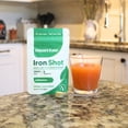 thumbnail image 4 of Smart Eats Iron Shot: 2-in-1 Iron-Multivitamin Blend | Highly Absorbed | Avoid Side Effects | 24mg Ferrous Glycinate | Vitamins B12, C, D, More | Boost Hemoglobin, Ferritin | Unflavored | 30 Scoops, 4 of 9