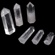 Racing Butterfly Clear Quartz Crystal Point Natural Wand Specimen Reiki Healing Stone