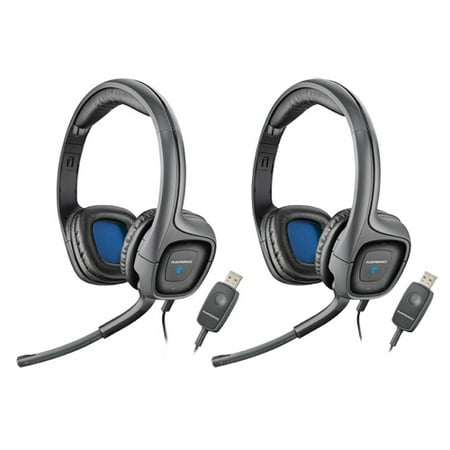 Plantronics AUDIO655DSP Stereo Corded Headset (2 Pack)