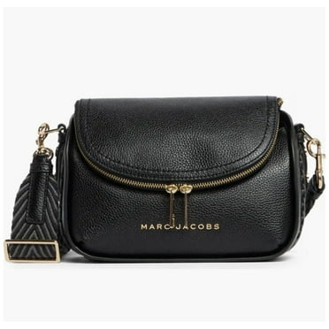 Marc Jacobs Black/Gold Hardware Women's Groove Mini Messenger Crossbody Bag