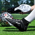 thumbnail image 5 of Zapatos de fútbol de tobillo alto para hombre, zapatos de entrenamiento antideslizantes para exteriores, botas de fútbol con picos largos, tacos de hierba de alta calidad TF/FG, 5 of 5