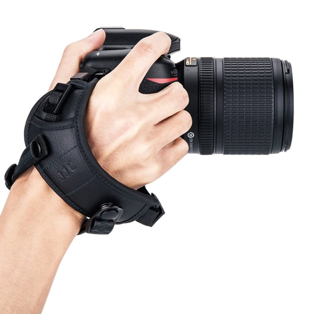 Correa de mano para cámara JJC Deluxe de microfibra para Canon Nikon Sony