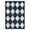 Navy Blue, variant on Garvee 8'x10' Geometric Area Rug, Washable Rug Low Pile Print Indoor Area Rug for Living Room Bedroom Dining Room,Modern Non-Slip Carpet,Brown