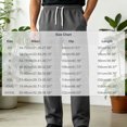 thumbnail image 7 of JOANKDMI Straight Leg Sweatpants for Men Plus Size Open Bottom Athletic Pants with Pockets Drawstring Casual Lounge Trousers,XS-4XL, 7 of 7