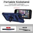 thumbnail image 3 of Estuche GANGXUN para iPhone 7 Plus/8 Plus, soporte giratorio 360°, estilo mecánico y magnético, 3 of 5