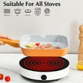 thumbnail image 2 of Koch Systeme CS 9.5 inch Nonstick Grill Pan, Compatible with All Stovetops, Copper, 2 of 7