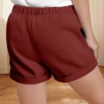 thumbnail image 4 of ShomPort Girls Casual Summer Shorts Elastic Waisted Drawstring Short Pants with Pockets Kids Loose Lightweight Clothes, 4 of 7