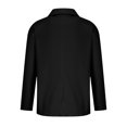 thumbnail image 4 of Lindreshi Shackets for Women 2023 with Pockets Women's Sexy Fashion V-Neck Solid Sleeve Pocket Cardigan Casual Outwear, 4 of 8