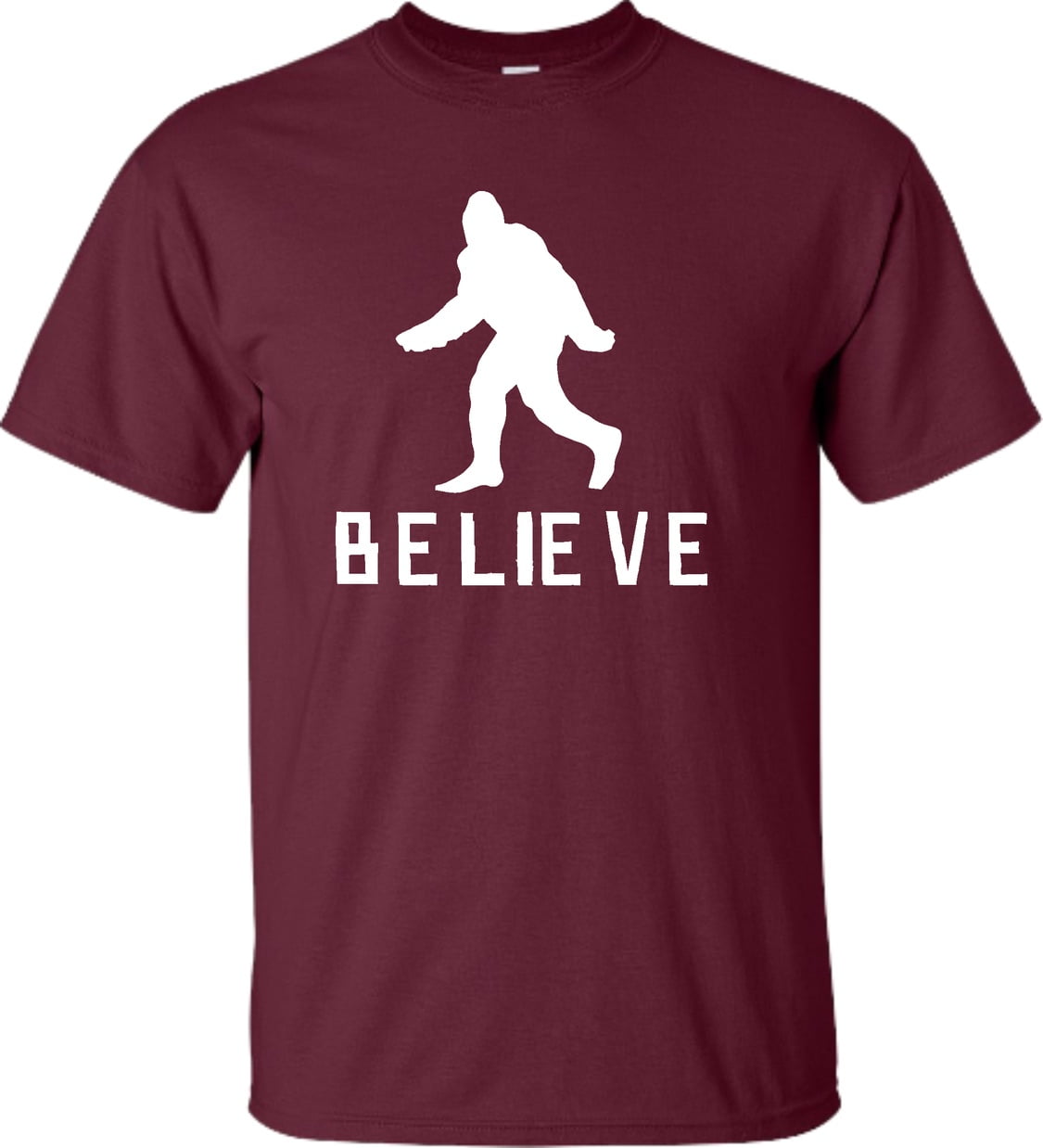 Adult Bigfoot Believe Sasquatch Squatch T-Shirt - Walmart.com