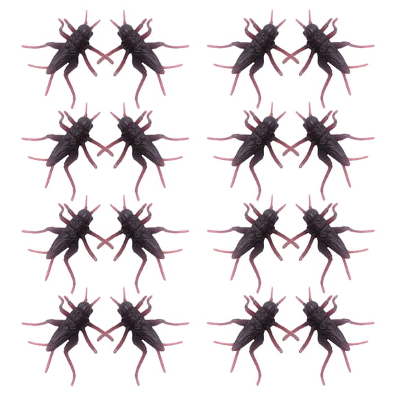 Tineasur Vintage Black Plastic Figurines 80 Pieces - Space-Saving Desk Decor and Collectible Ornaments