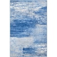 thumbnail image 1 of SAFAVIEH Adirondack Collection ADR112F Modern Abstract Non-Shedding Living Room Bedroom Dining Home Office Area Rug, 9 x 12, Silver / Blue, 1 of 4