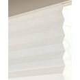thumbnail image 2 of Chicology Instant White Cordless Light Filtering Polyester Fabric Pleated Window Shades, 36"W x 72"L (3-Pack), 2 of 7