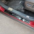 thumbnail image 2 of Para Mitsubishi Outlander Accesorios Protector de umbral de puerta Pedal Placa de desgaste de coche Adhesivo de estilo 2013 2016 2017 2018 2020 2023, 2 of 5