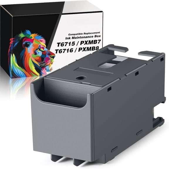 T6715 T6716 Ink Maintenance Box for Workforce Pro WF-3820 WF-4820 EC-4020 WF-4830 WF-4720 WF-4834 WF-4734 WF-4730 WF-4740 ET-8700 EC-4030 WF-M5799 WF-C5710 WF-M5299 WF-C5290 Printer